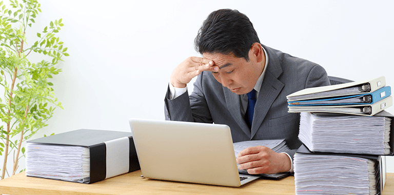 忙しくて書類を作成する時間がない!